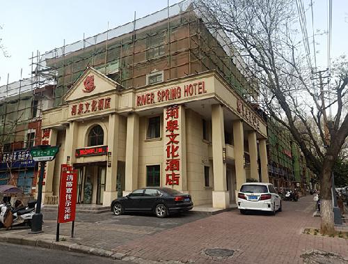 洛陽空氣能-河泉文化酒店熱水工程